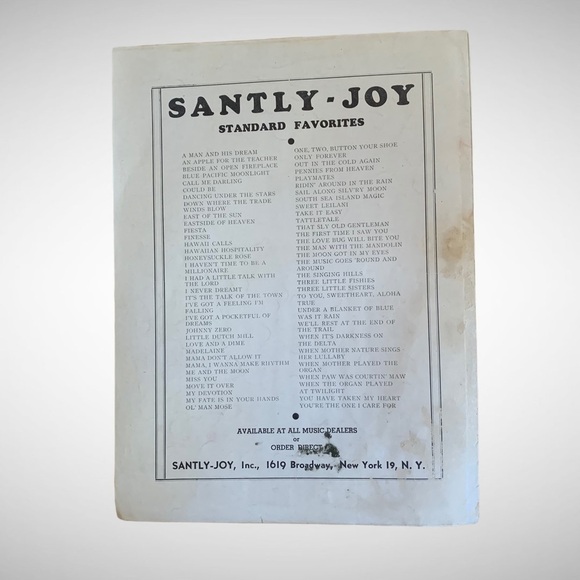 1944 I Had a Little Talk With The Lord Sheet Music - Picture 2 of 6